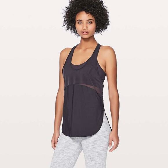 LULULEMON Twist Around Tank Top Boysenberry Purple 10 - Picture 1 of 11